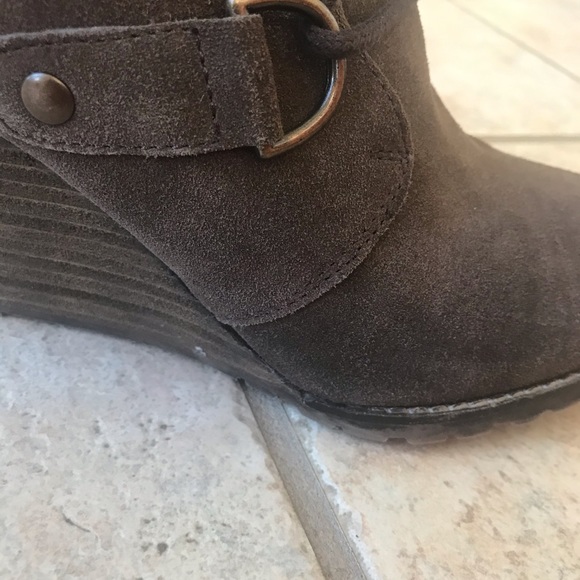 Diba brown suede booties - Picture 4 of 8